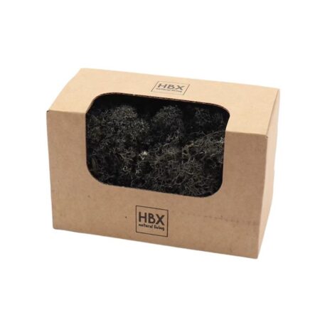 Basic Rendier Mos 50gr zwart | HBX natural living
