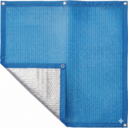 Basis Blauw/Zilver (400 micron) | Nextpool