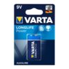 Batterij 9V Varta Alkaline Longlife Power | Varta