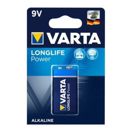 Batterij 9V Varta Alkaline Longlife Power | Varta