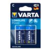 Batterij c 2x varta alkaline longlife power | Varta