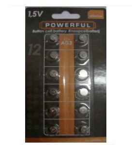 Batterijen knoopcel AG3 12 stuks |