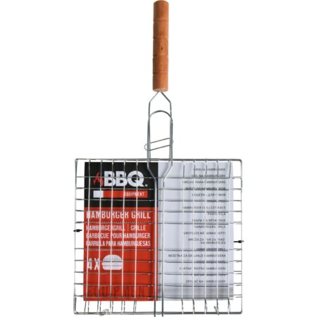 Bbq hamburger grill voor 4 burgers | BBQ