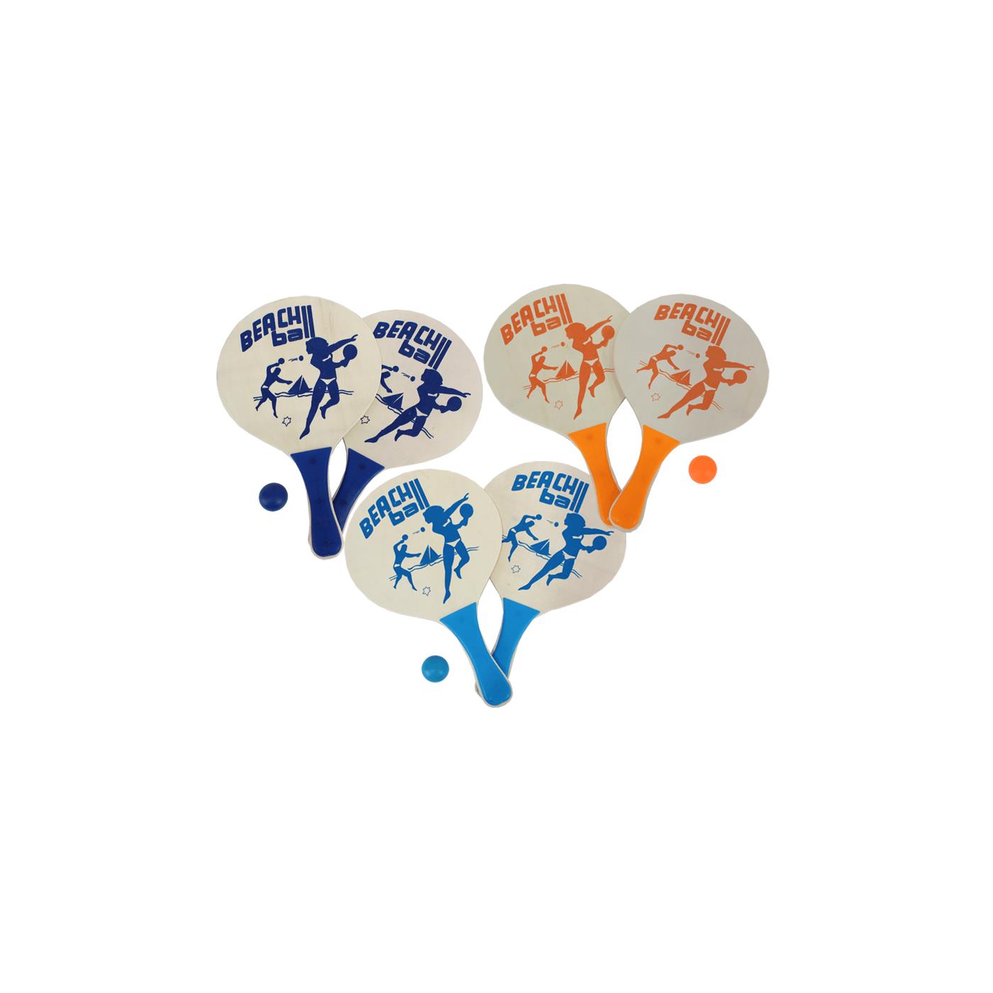 Beachballset naturel 24