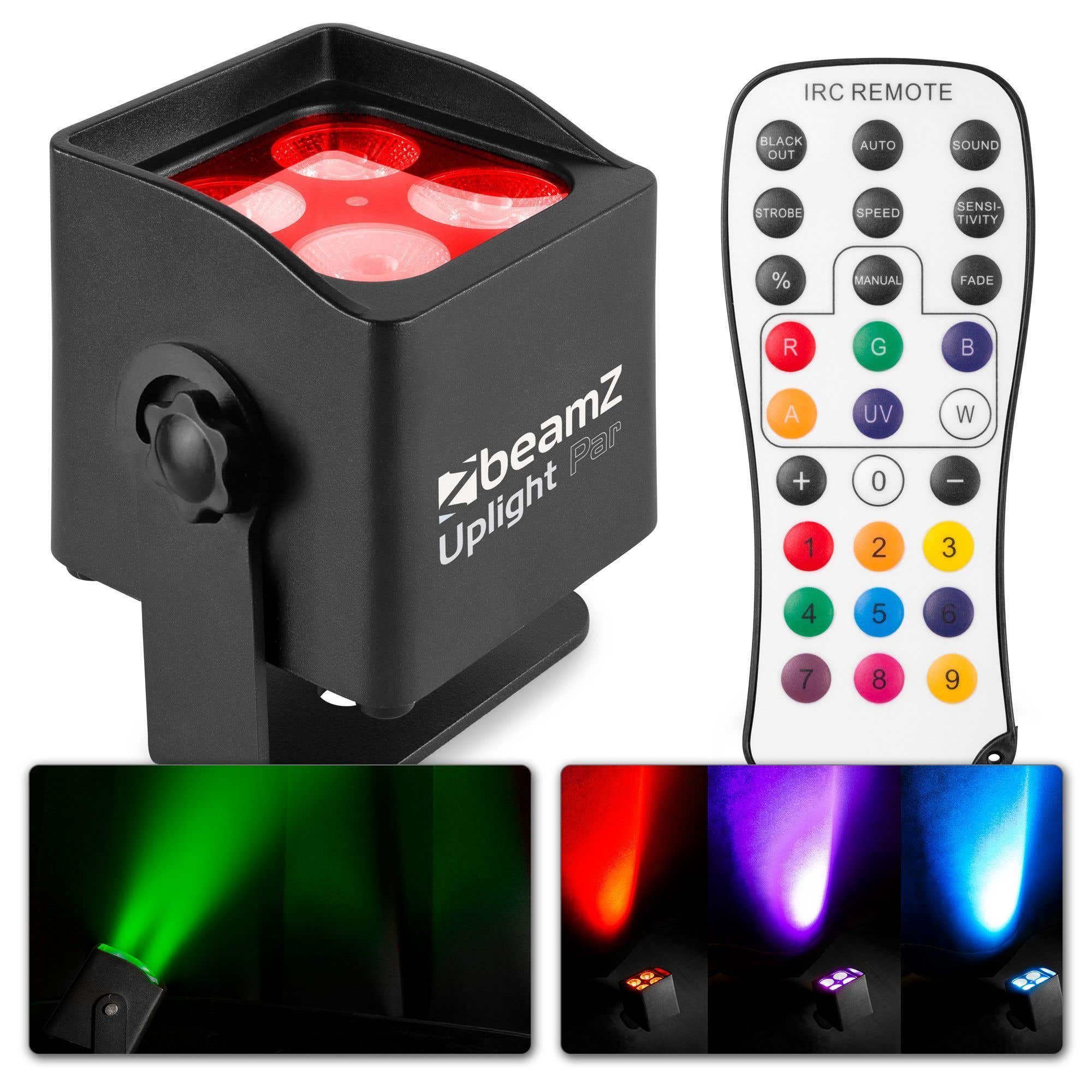 BeamZ BBP44 compacte accu Uplight geschikt voor buiten | BeamZ