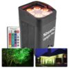 BeamZ BBP96 Uplight PAR spot op accu met 6x 12W LEDs en draadloze DMX | BeamZ