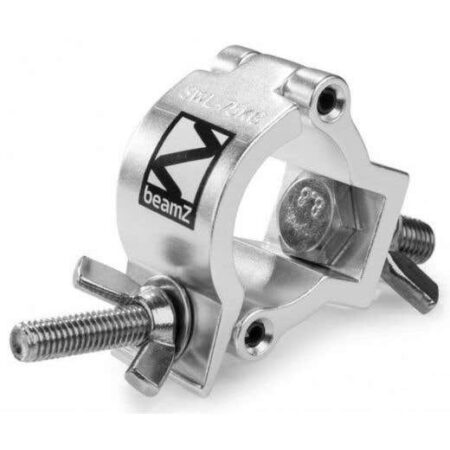 BeamZ BC38-75 Compact Half Coupler slimline 75kg - Aluminium | BeamZ