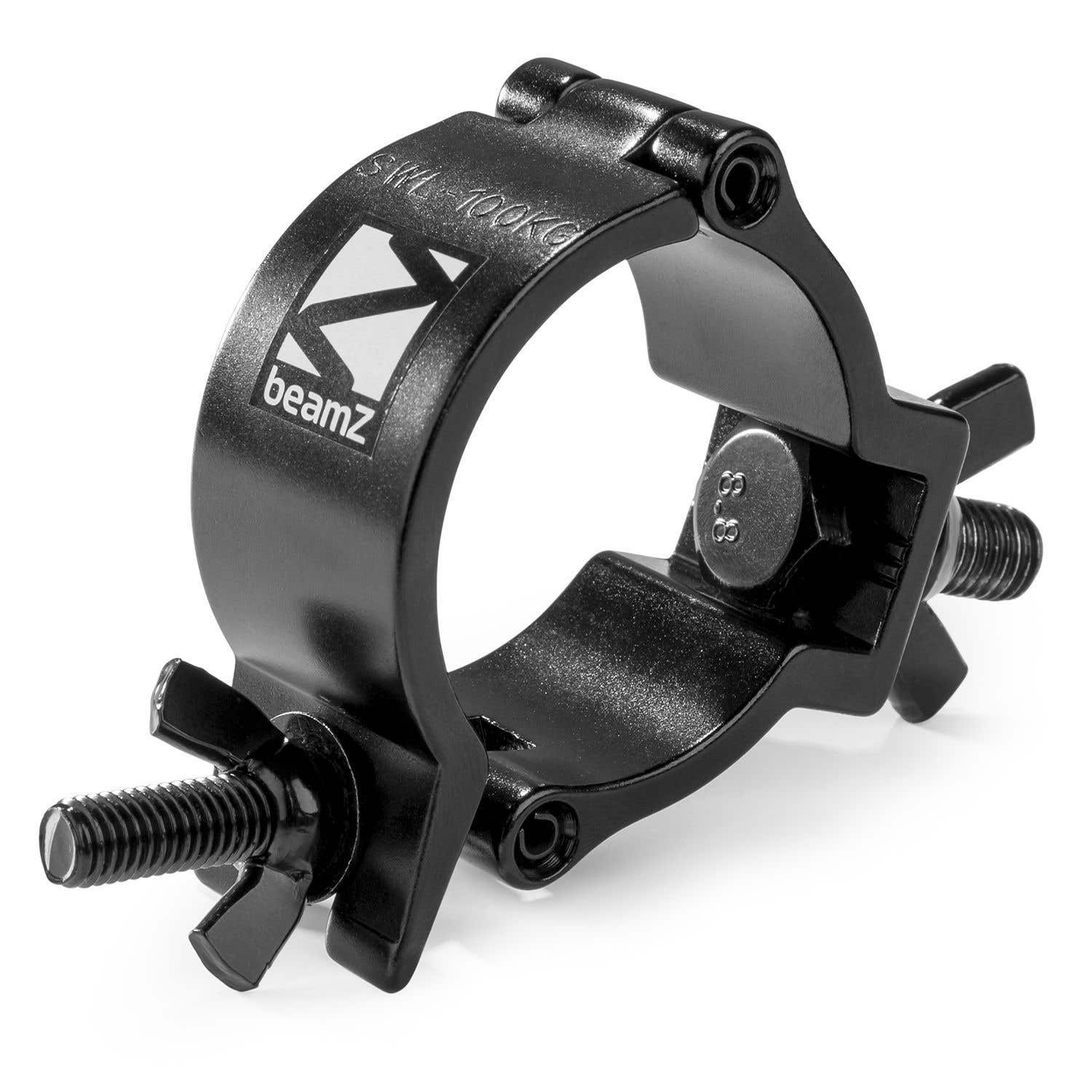 BeamZ BC50B-100 Half Coupler slimline 100kg - Zwart | BeamZ