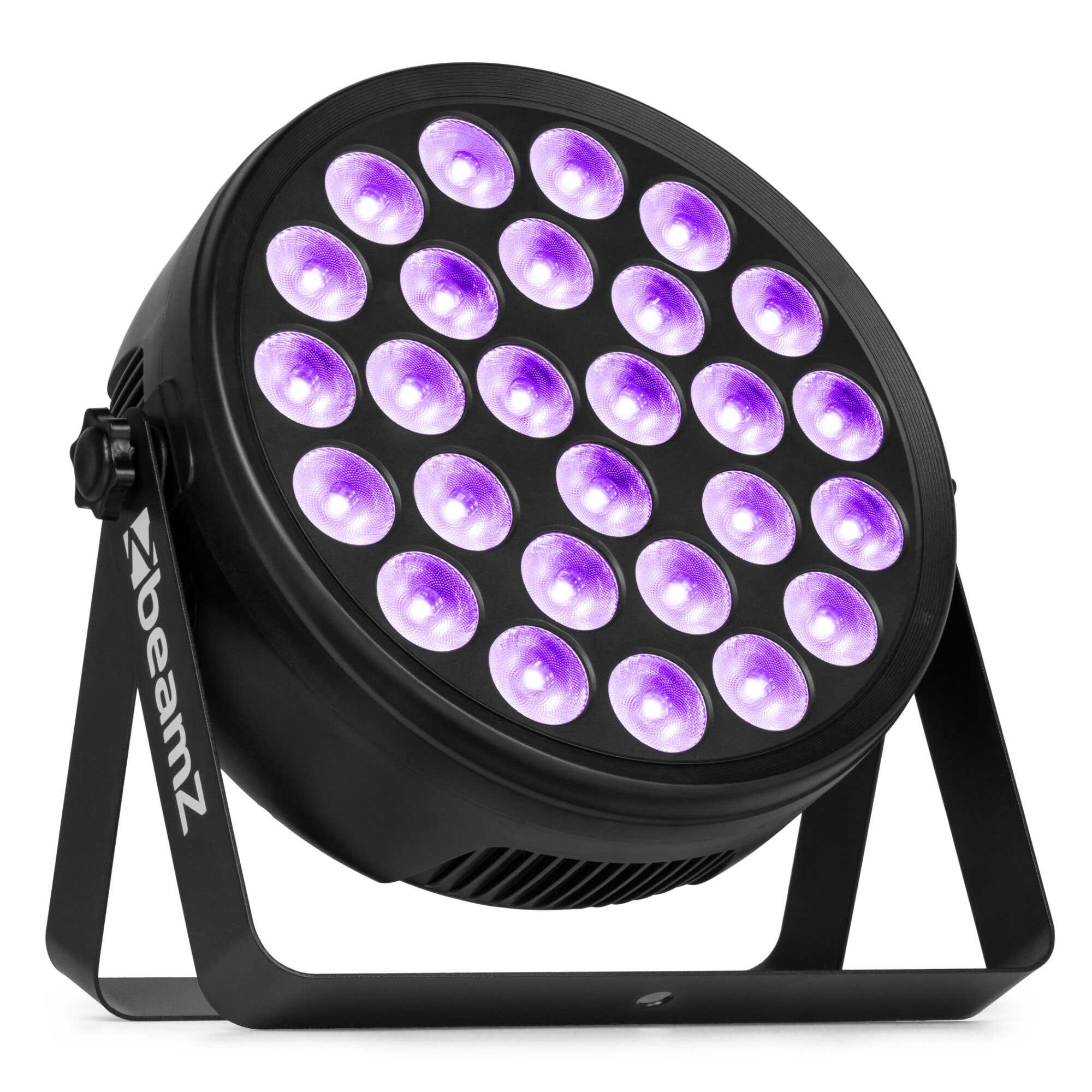 BeamZ BCC260 LED PAR - PAR spot met 27x 6W RGBAW-UV LED's - Blacklight | BeamZ
