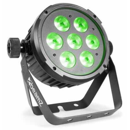BeamZ BT270 LED flatpar met 7x 6W RGBW LED's incl. remote | BeamZ