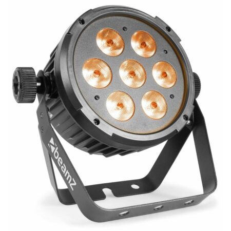 BeamZ BT280 LED flatpar met 7x 10W RGBW_UV LED's incl. remote | BeamZ