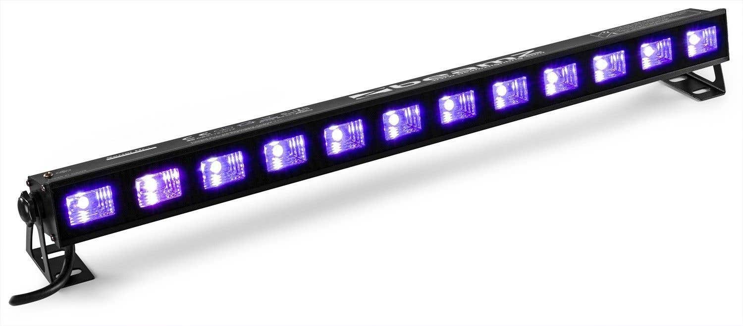 BeamZ BUVW123 LED BAR met 12 UV / warm white LED's - 40W | BeamZ