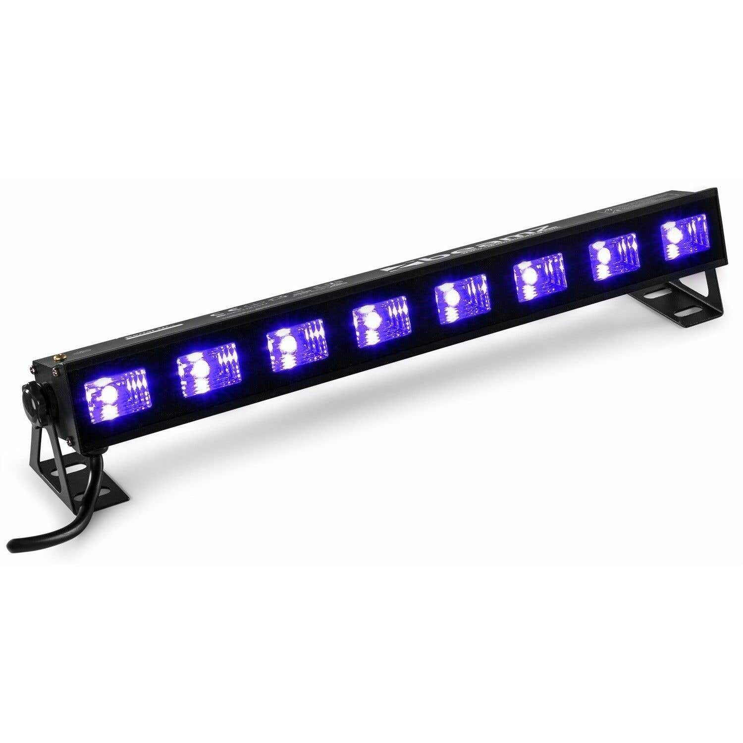 BeamZ BUVW83 LED BAR met 8 UV / warm white LED's - 30W | BeamZ