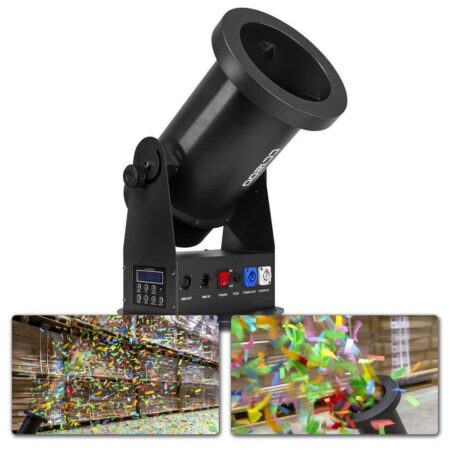 BeamZ CC1200 Confetti launcher met DMX en draadloze afstandsbediening | BeamZ Professional