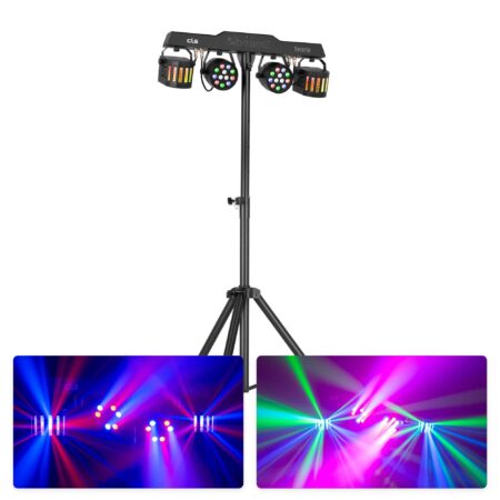 BeamZ CLS Kore Party Bar - Alles-in-een partyset met 2x RGBW LED par + | BeamZ