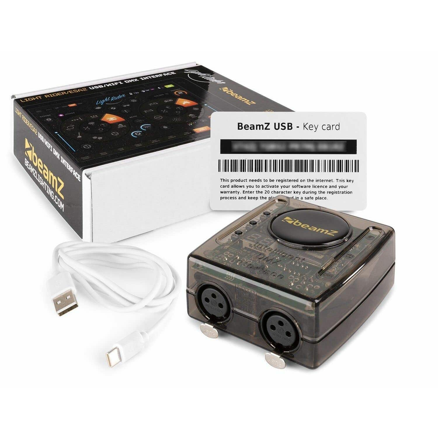 BeamZ DMX USB interface met WiFi | BeamZ