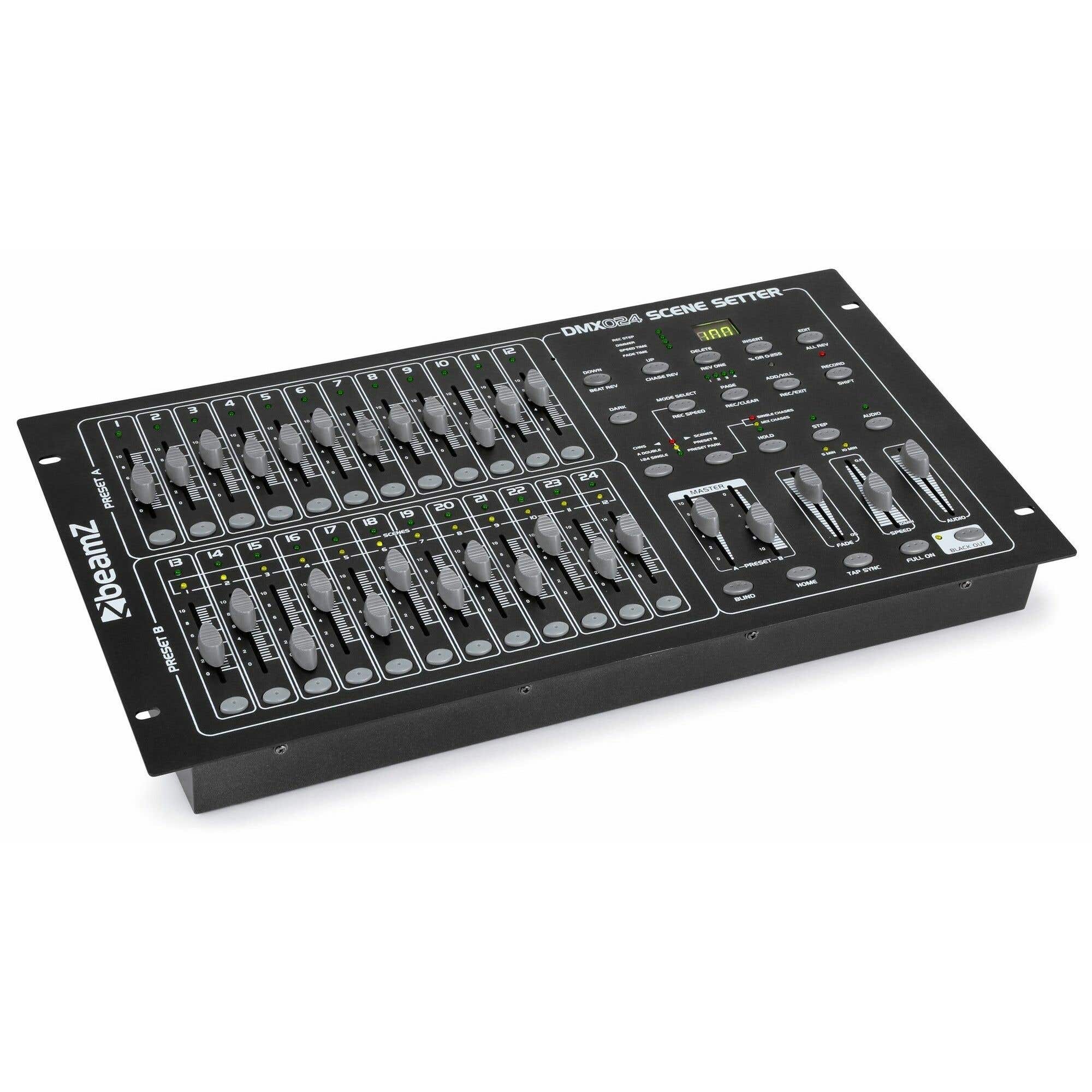 BeamZ DMX lichtsturing - Controller 24 kanaals | BeamZ
