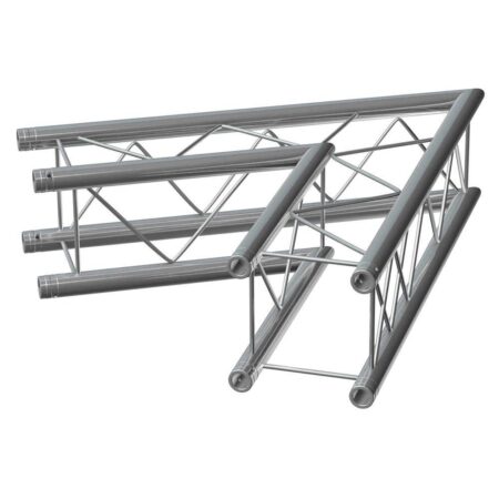 BeamZ Deco Truss P24-C20 vierkante truss 60° 2-weg hoek | BeamZ Professional