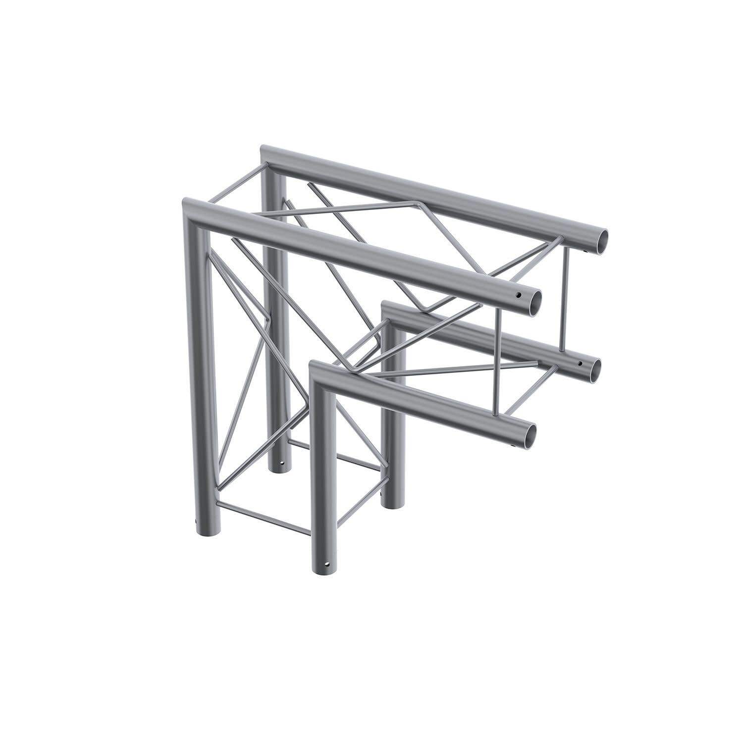 BeamZ Deco Truss P24-C21 vierkante truss 90° 2-weg hoek | BeamZ Professional
