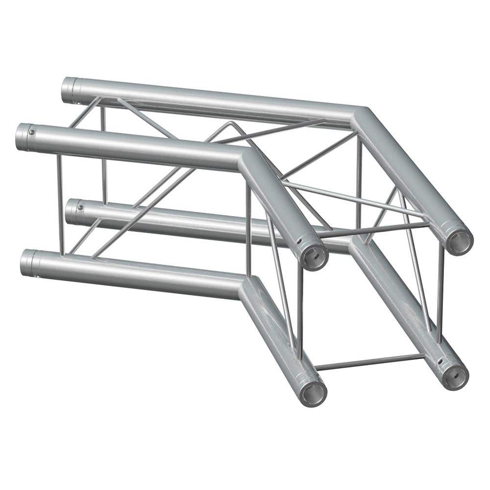 BeamZ Deco Truss P24-C22 vierkante truss 120° 2-weg hoek | BeamZ Professional