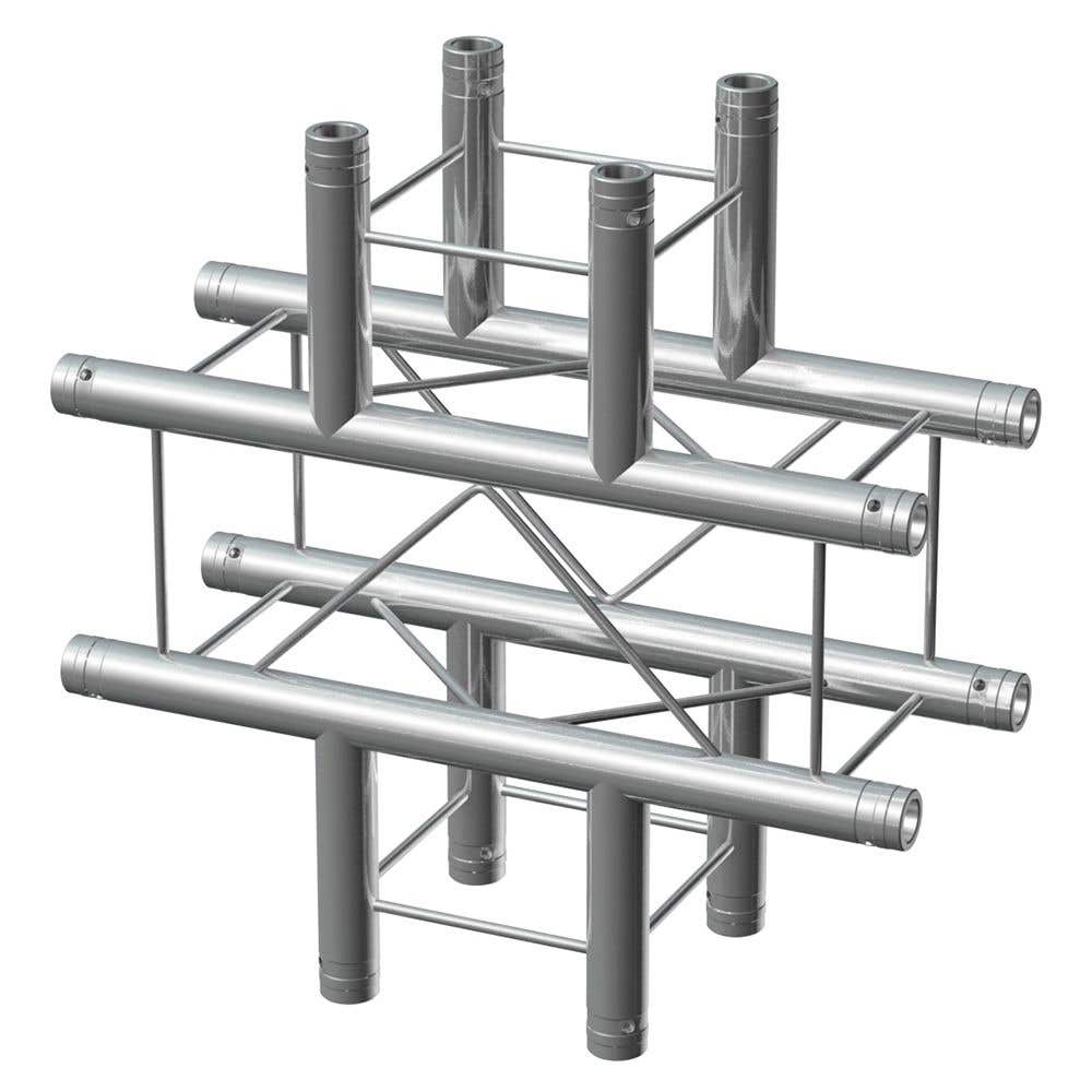 BeamZ Deco Truss P24-C41 vierkante truss 4-weg kruis | BeamZ Professional