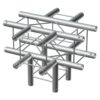 BeamZ Deco Truss P24-C55 vierkante truss kruis 5-weg | BeamZ Professional