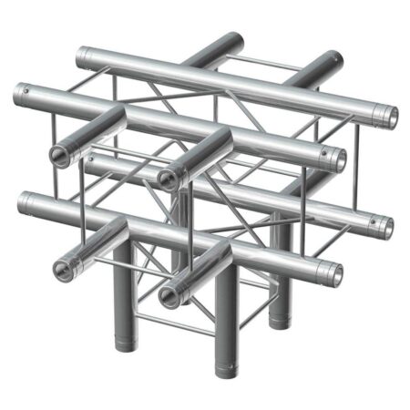 BeamZ Deco Truss P24-C55 vierkante truss kruis 5-weg | BeamZ Professional