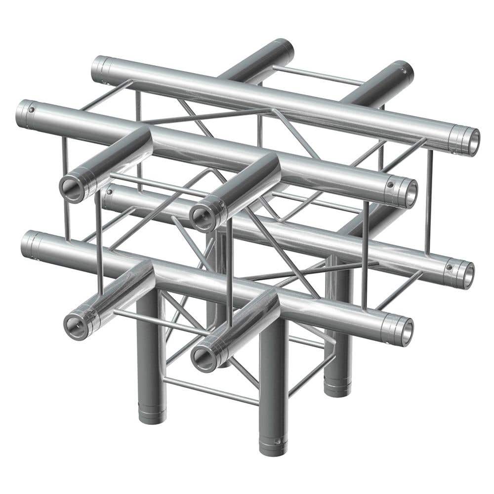 BeamZ Deco Truss P24-C55 vierkante truss kruis 5-weg | BeamZ Professional
