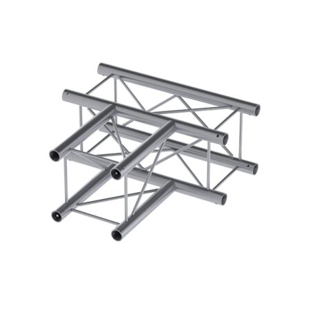 BeamZ Deco Truss P24-T35 vierkante truss T-stuk 3-weg | BeamZ Professional