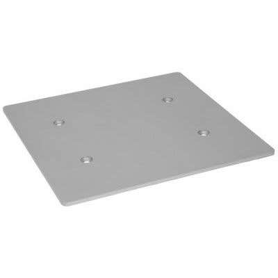 BeamZ Deco Truss P24 baseplate - Zilver | BeamZ Professional