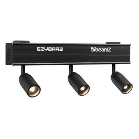 BeamZ EZYBar3 LED bar op accu - LED bar met 3 draaibare 10W LED-spots | BeamZ