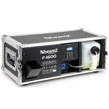 BeamZ F1600 Pro Faze DMX fazer rookmachine in flightcase - 1600W | BeamZ