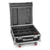 BeamZ FCC10 flightcase met oplaadfunctie voor 8x BBP54 of BBP59 | BeamZ