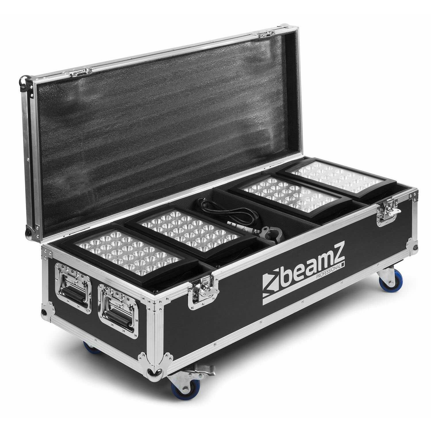 BeamZ FL4 Flightcase voor 4x Star-Color 360 | BeamZ Professional