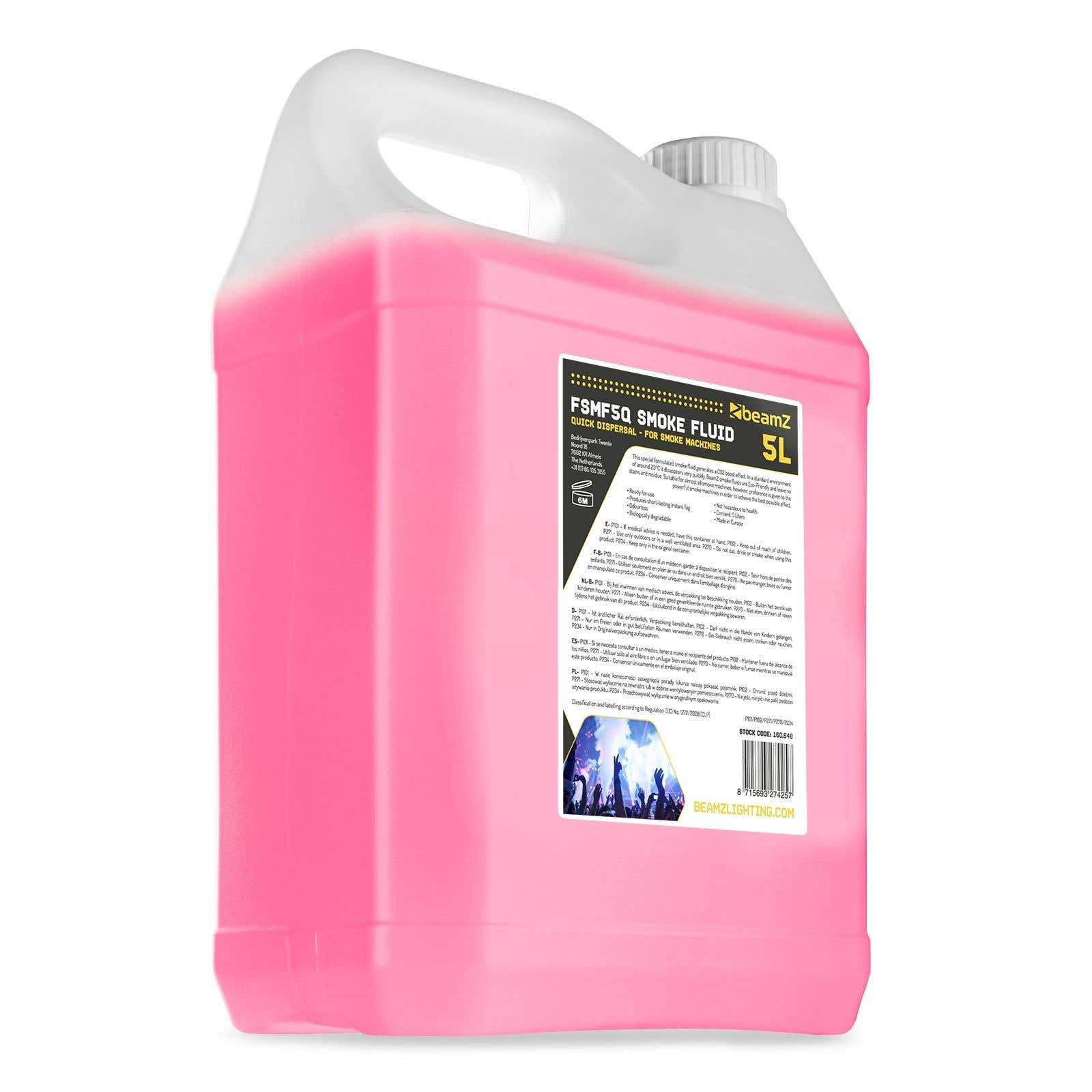 BeamZ FSMF5Q rookvloeistof met CO2 effect - 5 liter | BeamZ