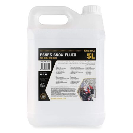 BeamZ FSNF5 sneeuwvloeistof voor sneeuwmachines - 5 liter | BeamZ