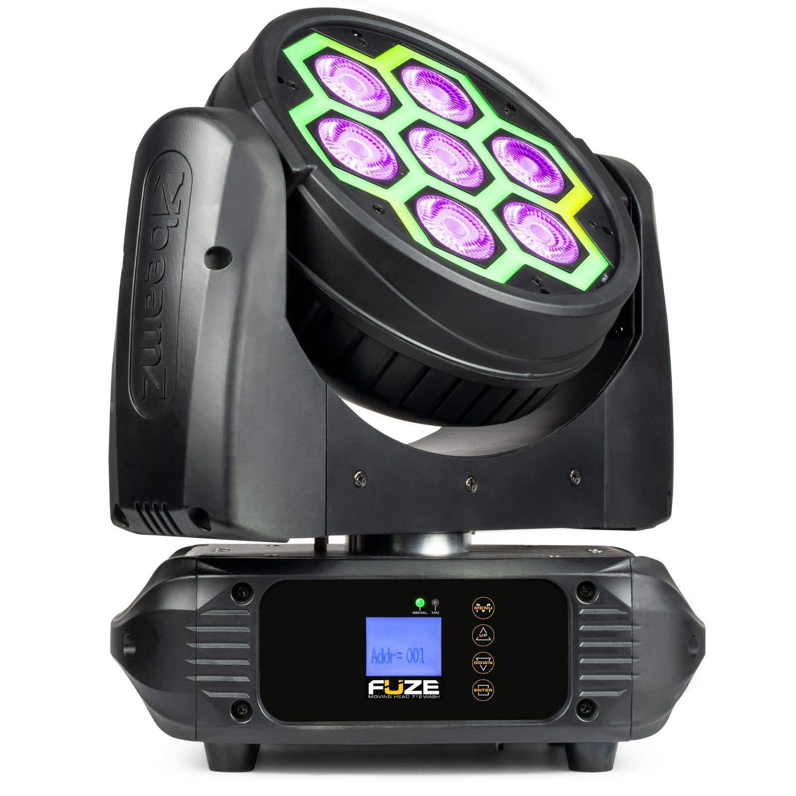BeamZ FUZE712 wash moving head met SMD LED effect | BeamZ