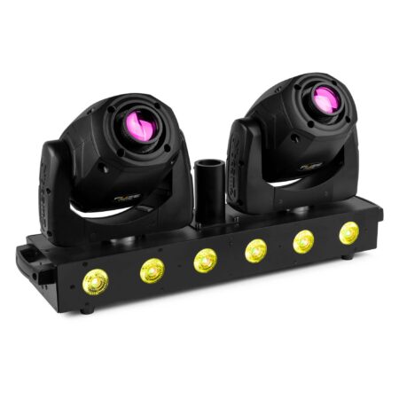 BeamZ Fuze Twin spot moving head bar - 75W duo moving heads + 15W RGBW | BeamZ