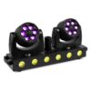 BeamZ Fuze Twin wash moving head bar - Duo moving heads met LED bar - | BeamZ