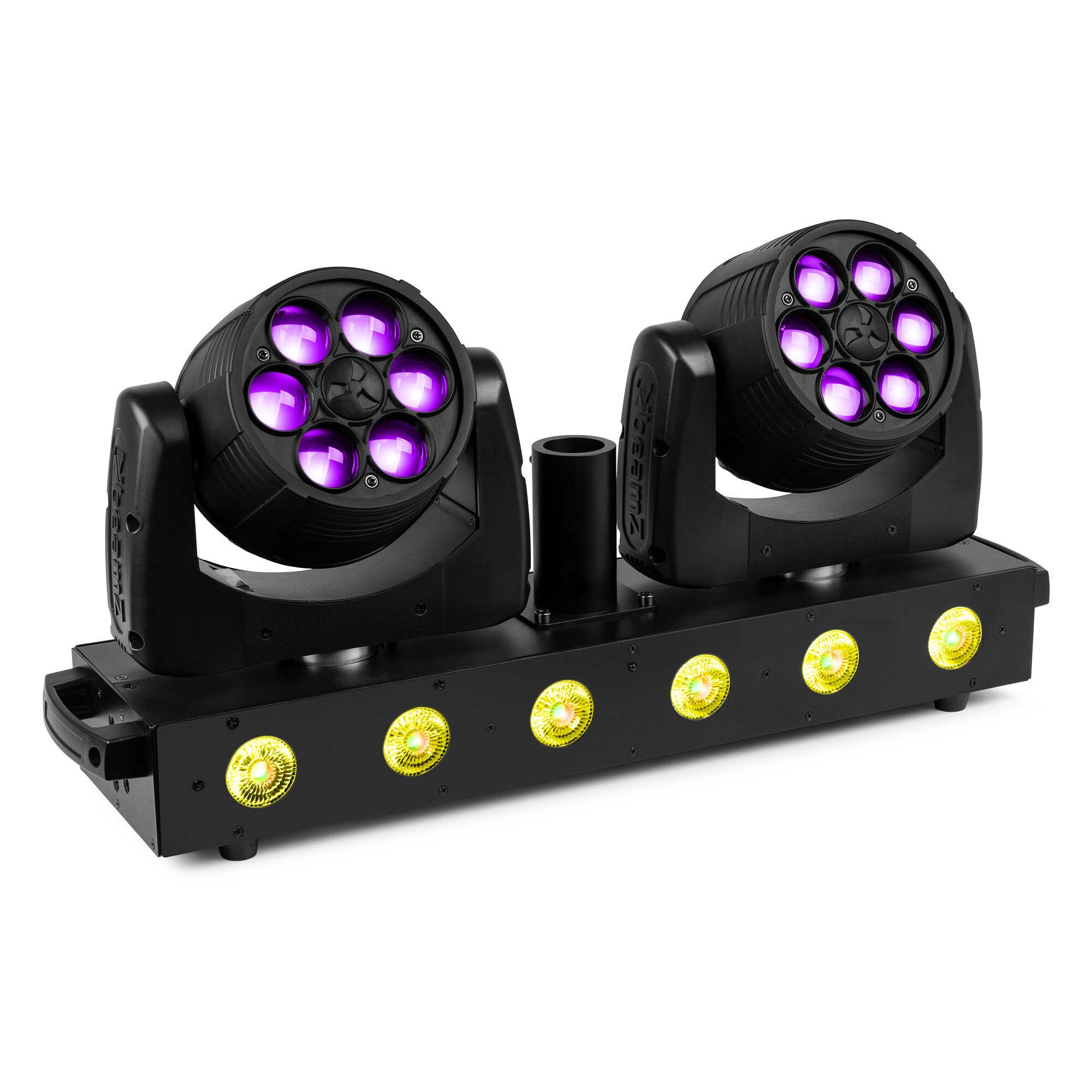 BeamZ Fuze Twin wash moving head bar - Duo moving heads met LED bar - | BeamZ