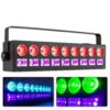 BeamZ LCB99 LED bar met 9x kleuren LED's en 9x blacklight LED's | BeamZ