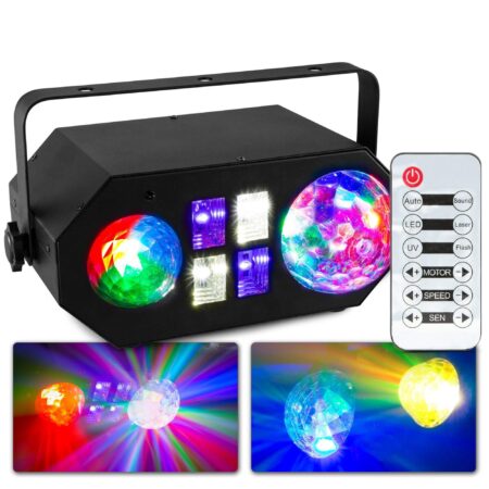 BeamZ LEDWAVE 4-in-1 LED lichteffect met afstandsbediening | BeamZ