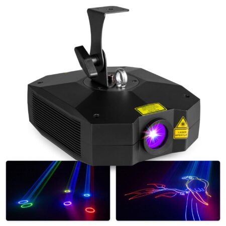 BeamZ Leda RGB animatie laser - Met 100 geïntegreerde animaties - 1