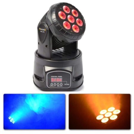 BeamZ MHL74 mini wash movinghead 7x10 Watt RGBW | BeamZ