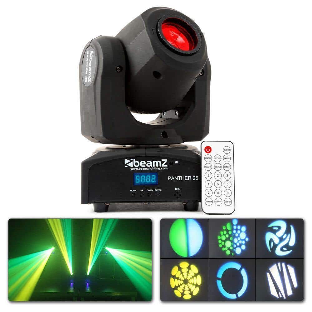BeamZ Panther 25 LED spot movinghead 12W CREE | BeamZ