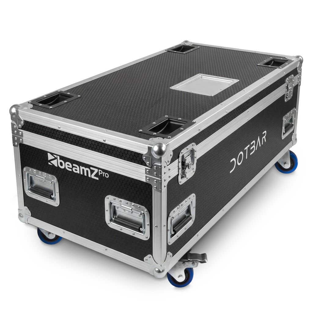 BeamZ Pro DOTBAR flightcase - Geschikt voor 4 DOTBAR fixtures en 2 | BeamZ Professional
