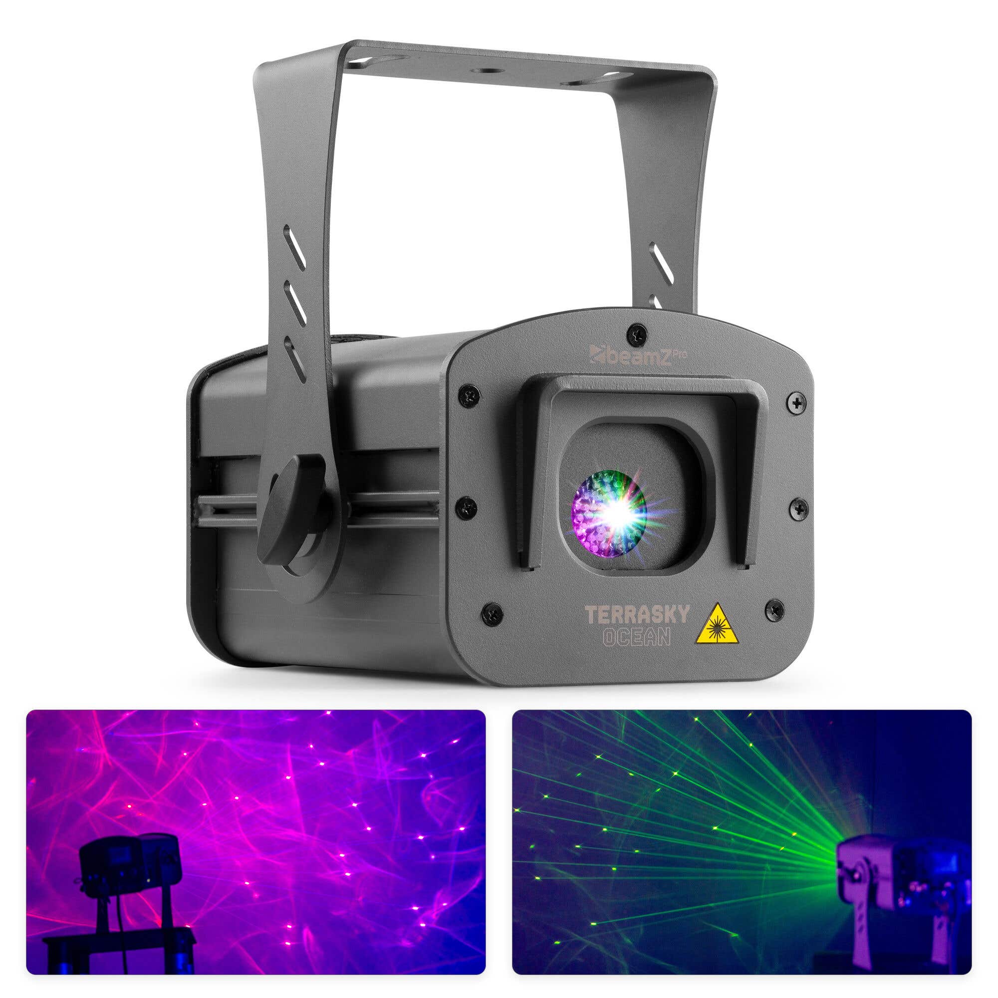 BeamZ Pro TerraSky Ocean laser - RGB laser - IP65 waterdicht - | BeamZ Professional