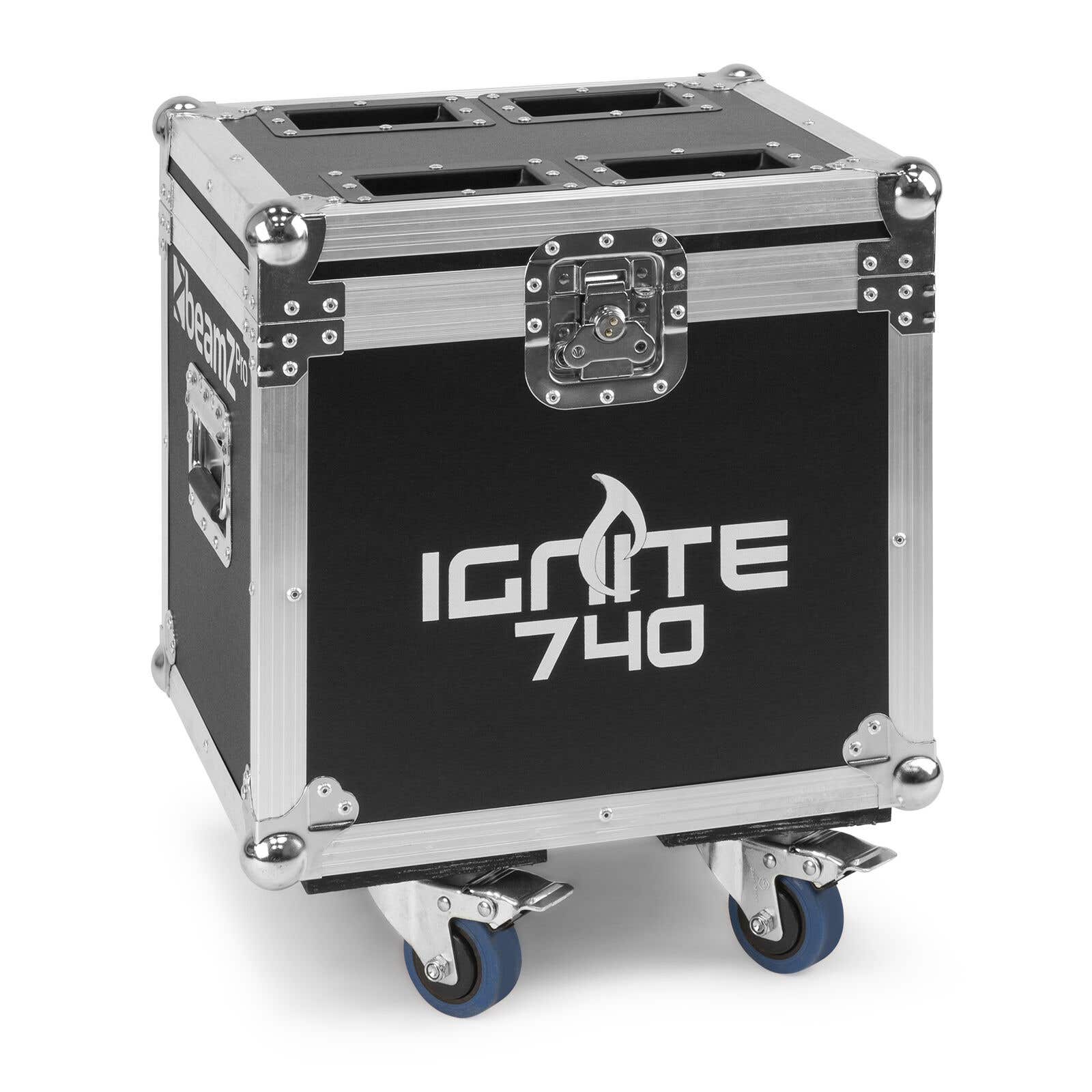 BeamZ Professional FC740I flightcase voor 2x de IGNITE740 Movinghead | BeamZ Professional