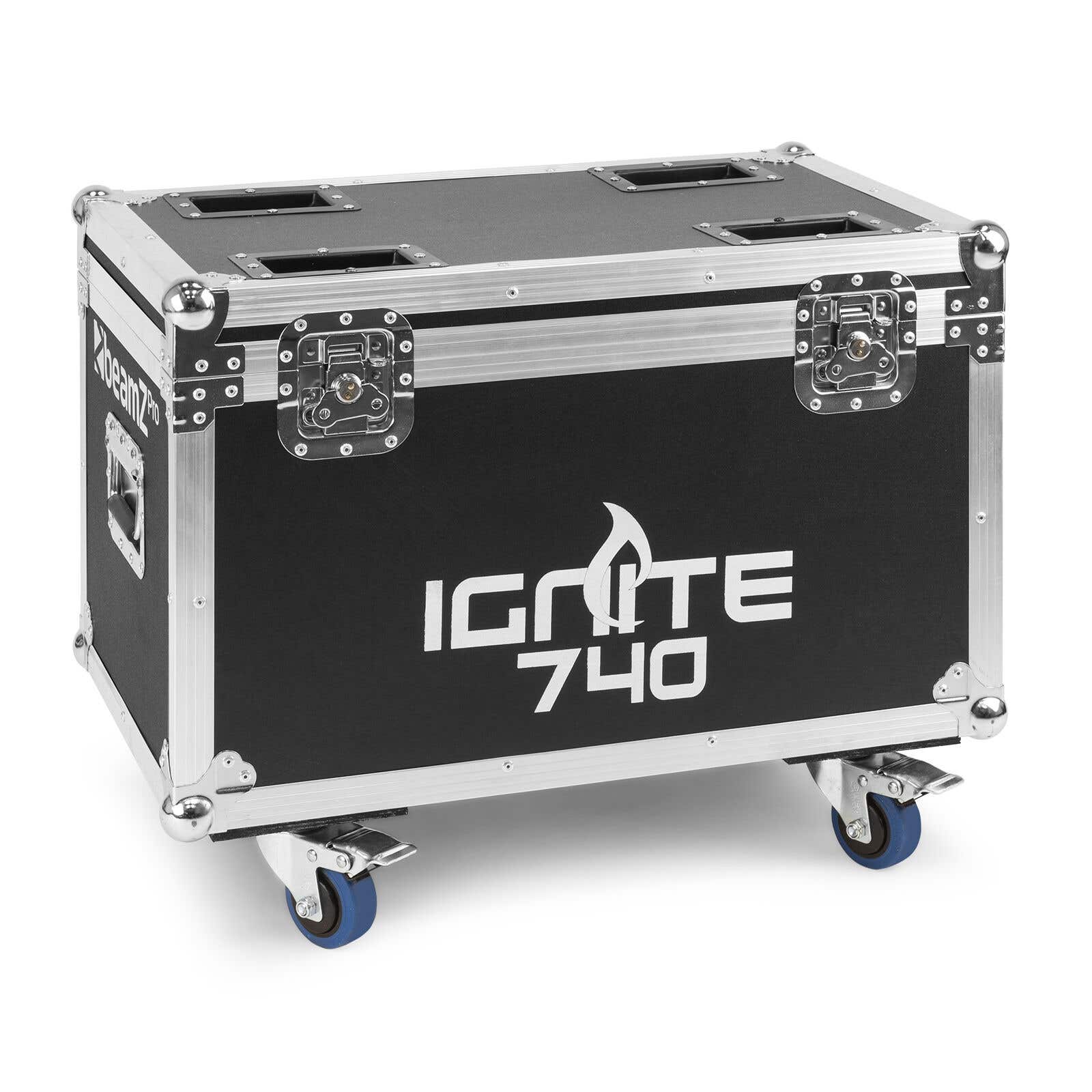 BeamZ Professional FC740I4 flightcase voor 4x de IGNITE740 Movinghead | BeamZ Professional