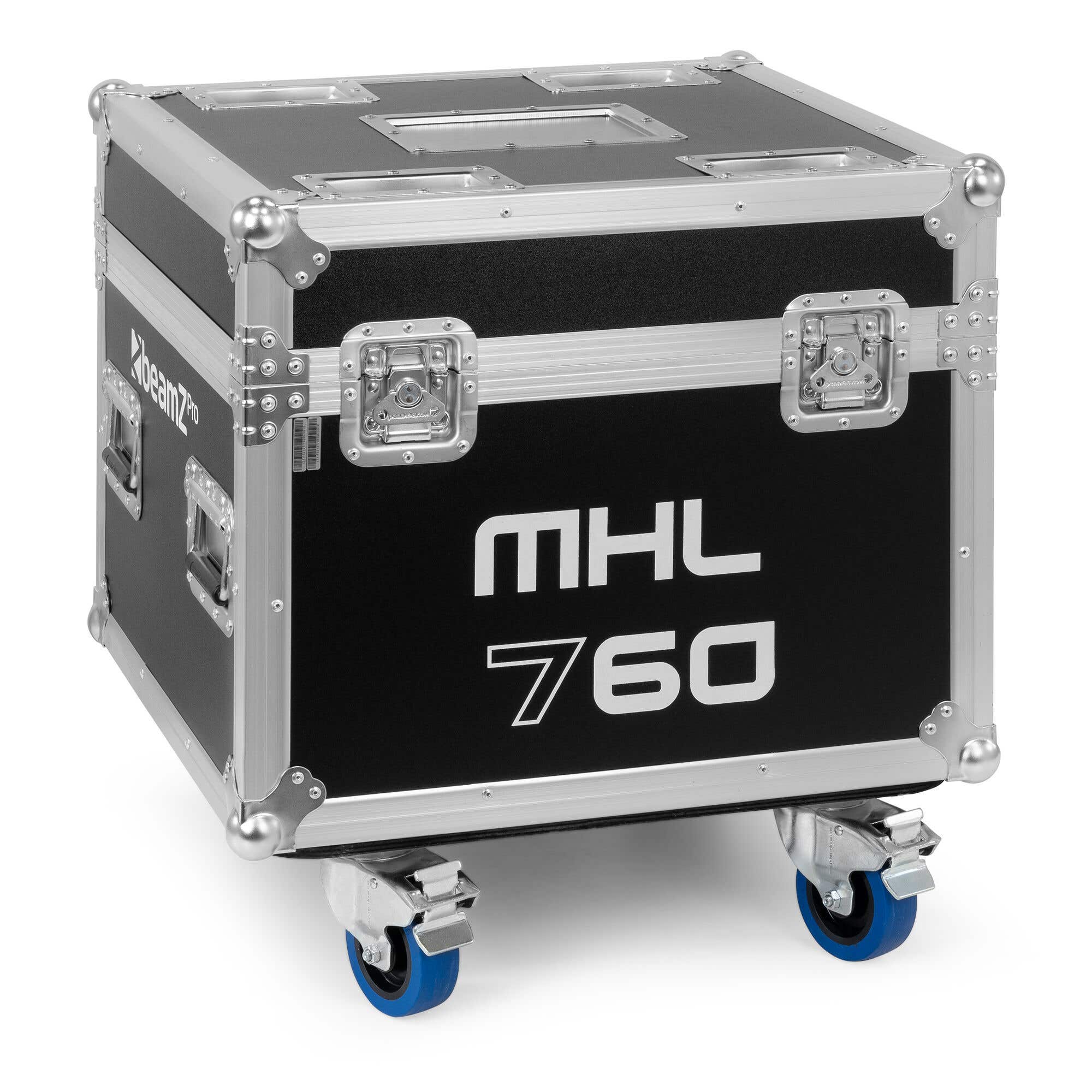 BeamZ Professional FC760 Flightcase voor 2x MHL760 moving heads | BeamZ Professional